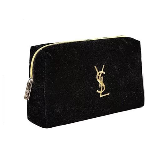 ysl makeup bag amazon|yves saint laurent cosmetic bag.